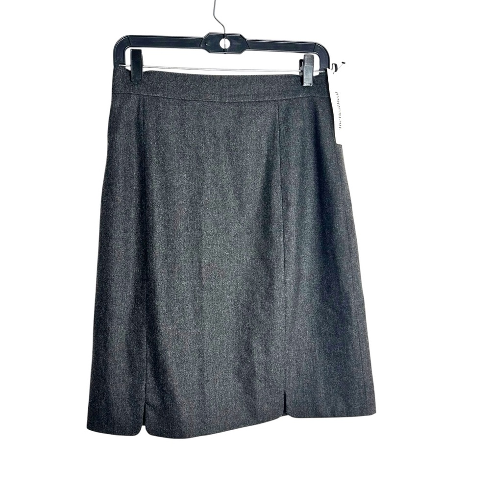 Vintage CHANEL Boutique Wool Skirt - Made in France - FR 42 (Fits Like US 8)